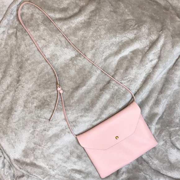 Forever 21 Pink Leather Cross body Purse - Picture 2 of 6